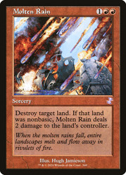 Molten Rain (Retro Frame)\nTime Spiral Remastered - Timeshifted\nSingle\nMagic The Gathering
