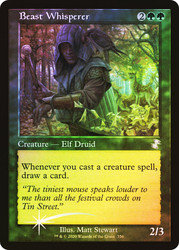 Beast Whisperer (Retro Frame)\nTime Spiral Remastered - Timeshifted\nSingle\nMagic The Gathering
