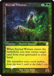Eternal Witness (Retro Frame)\nTime Spiral Remastered - Timeshifted\nSingle\nMagic The Gathering