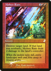 Molten Rain (Retro Frame)\nTime Spiral Remastered - Timeshifted\nSingle\nMagic The Gathering