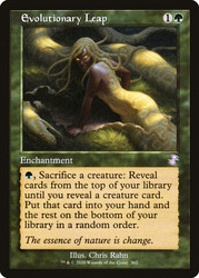 Evolutionary Leap (Retro Frame)\nTime Spiral Remastered - Timeshifted\nSingle\nMagic The Gathering