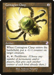 Contagion Clasp (Retro Frame)\nTime Spiral Remastered - Timeshifted\nSingle\nMagic The Gathering