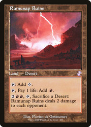 Ramunap Ruins (Retro Frame)\nTime Spiral Remastered - Timeshifted\nSingle\nMagic The Gathering
