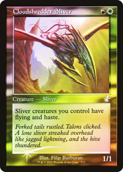 Cloudshredder Sliver (Retro Frame)\nTime Spiral Remastered - Timeshifted\nSingle\nMagic The Gathering