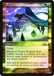 Trygon Predator (Retro Frame)\nTime Spiral Remastered - Timeshifted\nSingle\nMagic The Gathering