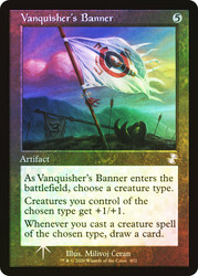 Vanquisher's Banner (Retro Frame)\nTime Spiral Remastered - Timeshifted\nSingle\nMagic The Gathering