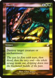 Mortify (Retro Frame)\nTime Spiral Remastered - Timeshifted\nSingle\nMagic The Gathering