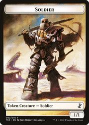 {Soldier Token}\nTime Spiral Remastered\nSingle\nMagic The Gathering