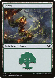 Forest (#375)\nStrixhaven: School of Mages\nSingle\nMagic The Gathering
