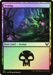 Swamp (#371)\nStrixhaven: School of Mages\nSingle\nMagic The Gathering