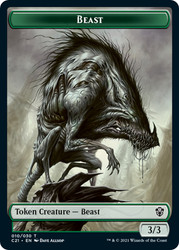 {Beast Token} // {Fish Token}
Commander 2021
Single
Magic: The Gathering