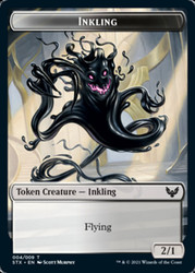 {Inkling Token} // {Spirit Token}\nStrixhaven: School of Mages\nSingle\nMagic The Gathering