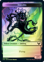 {Inkling Token} // {Spirit Token}\nStrixhaven: School of Mages\nSingle\nMagic The Gathering