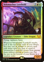 Velomachus Lorehold (Promo Pack) (Strixhaven: School of Mages)\nPromo: Planeswalker Stamped\nSingle\nMagic The Gathering