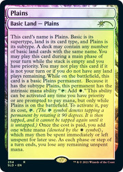 Plains (Secret Lair) (#254) (Full Text)\nPromo: General\nSingle\nMagic The Gathering