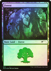 Forest (Secret Lair) (#572)\nPromo: General\nSingle\nMagic The Gathering