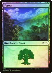Forest (Secret Lair) (#573)\nPromo: General\nSingle\nMagic The Gathering
