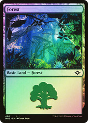 Forest (#490)\nModern Horizons 2\nSingle\nMagic The Gathering