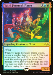 Yusri, Fortune's Flame (Bundle)\nPromo: General\nSingle\nMagic The Gathering