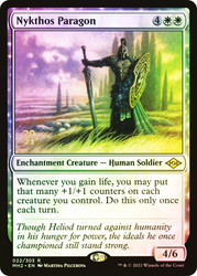 Nykthos Paragon (Prerelease) (Modern Horizons 2)\nPromo: Date Stamped\nSingle\nMagic The Gathering