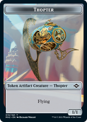 {Thopter Token} // {Zombie Army Token}\nModern Horizons 2\nSingle\nMagic The Gathering