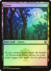 Forest (#279)\nAdventures in the Forgotten Realms\nSingle\nMagic The Gathering