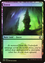 Forest (#280)\nAdventures in the Forgotten Realms\nSingle\nMagic The Gathering