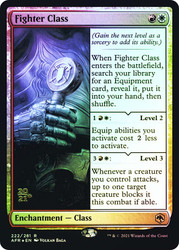 Fighter Class (Prerelease) (Adventures in the Forgotten Realms)
Promo
Single
Magic: The Gathering
