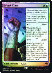 Monk Class (Prerelease) (Adventures in the Forgotten Realms)
Promo
Single
Magic: The Gathering