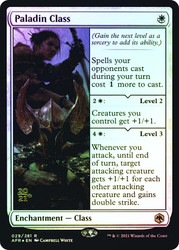 Paladin Class (Prerelease) (Adventures in the Forgotten Realms)
Promo
Single
Magic: The Gathering