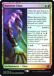 Sorcerer Class (Prerelease) (Adventures in the Forgotten Realms)
Promo
Single
Magic: The Gathering