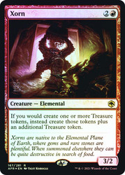Xorn (Prerelease) (Adventures in the Forgotten Realms)
Promo
Single
Magic: The Gathering