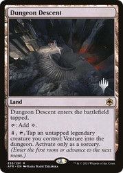 Dungeon Descent (Promo Pack) (Adventures in the Forgotten Realms)
Promo
Single
Magic: The Gathering