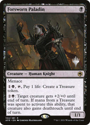 Forsworn Paladin (Promo Pack) (Adventures in the Forgotten Realms)
Promo
Single
Magic: The Gathering