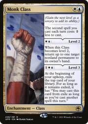 Monk Class (Promo Pack) (Adventures in the Forgotten Realms)
Promo
Single
Magic: The Gathering