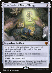 The Deck of Many Things (Promo Pack) (Adventures in the Forgotten Realms)
Promo
Single
Magic: The Gathering
