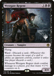 Westgate Regent (Promo Pack) (Adventures in the Forgotten Realms)
Promo
Single
Magic: The Gathering
