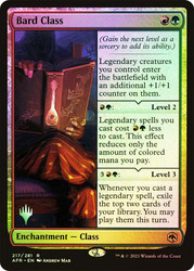 Bard Class (Promo Pack) (Adventures in the Forgotten Realms)
Promo
Single
Magic: The Gathering