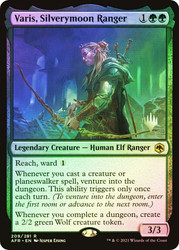 Varis, Silverymoon Ranger (Promo Pack) (Adventures in the Forgotten Realms)
Promo
Single
Magic: The Gathering