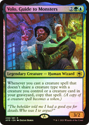 Volo, Guide to Monsters (Promo Pack) (Adventures in the Forgotten Realms)
Promo
Single
Magic: The Gathering