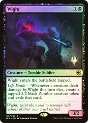 Wight (Promo Pack) (Adventures in the Forgotten Realms)
Promo
Single
Magic: The Gathering