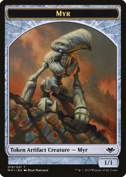 {Myr Token} // {Shapeshifter Token}\nModern Horizons\nSingle\nMagic The Gathering