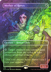 Mother of Runes (Secret Lair) (#298) (Borderless)\nPromo: General\nSingle\nMagic The Gathering