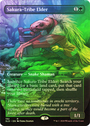 Sakura-Tribe Elder (Secret Lair) (Borderless)\nPromo: General\nSingle\nMagic The Gathering