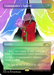 Commander's Sphere (Secret Lair) (#315) (Borderless)\nPromo: General\nSingle\nMagic The Gathering