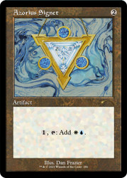 Azorius Signet (Secret Lair) (Retro Frame)\nPromo: General\nSingle\nMagic The Gathering