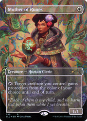Mother of Runes (Secret Lair) (#299) (Borderless)\nPromo: General\nSingle\nMagic The Gathering