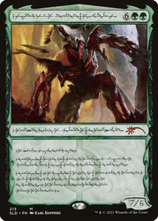 Vorinclex, Voice of Hunger (Secret Lair) (Phyrexian)\nPromo: General\nSingle\nMagic The Gathering