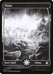 Plains (#269) (Full Art)\nInnistrad: Midnight Hunt\nSingle\nMagic The Gathering