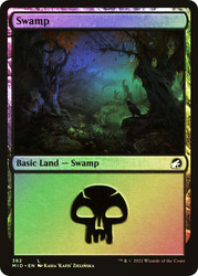 Swamp (#382)\nInnistrad: Midnight Hunt\nSingle\nMagic The Gathering